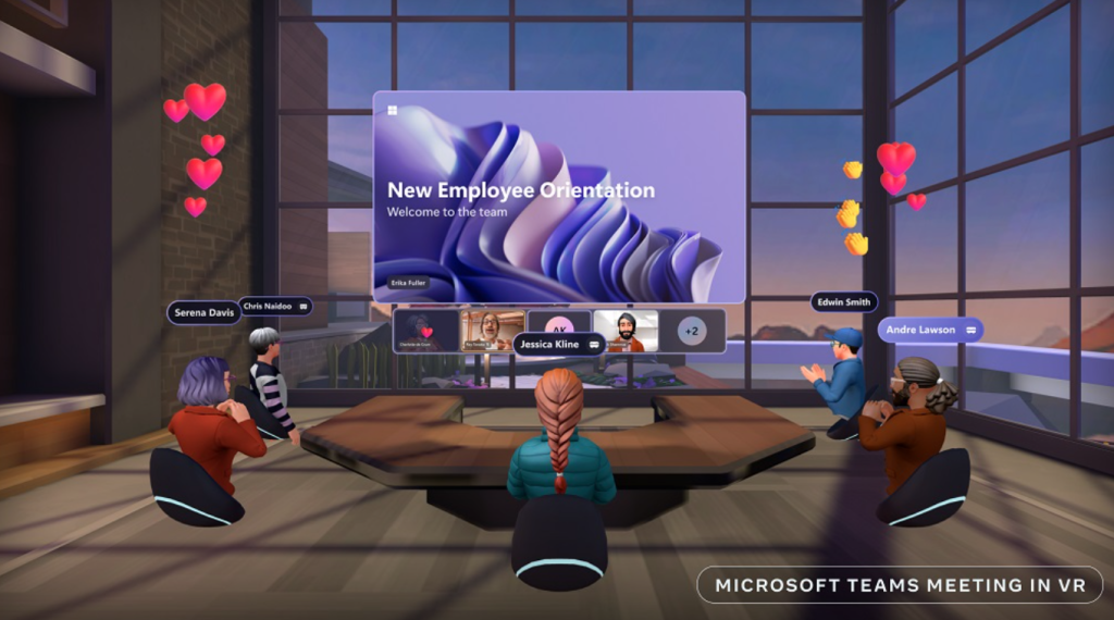 Microsoft and Meta partner to deliver immersive experiences for the future of work and play in the metaverse.