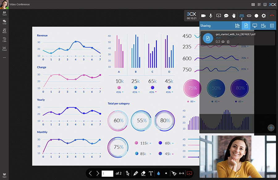 Clever conferencing with 3CX