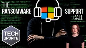 Beware that “support call” – it could be a ransomware scam